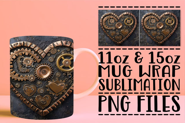 Heartfelt Mug Charm Sublimation afrosvg 