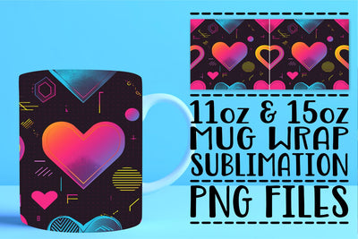 Heartfelt Mug Design Sublimation afrosvg 