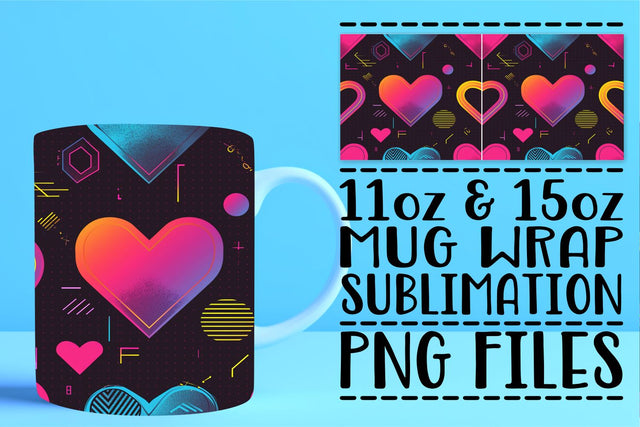 Heartfelt Mug Design Sublimation afrosvg 