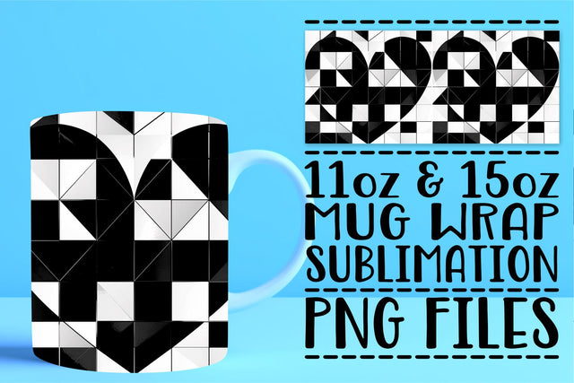 Heartfelt Sublimation Mug Sublimation afrosvg 