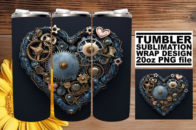 Heartfelt Tumbler Art - Sublimation Bliss Sublimation afrosvg 