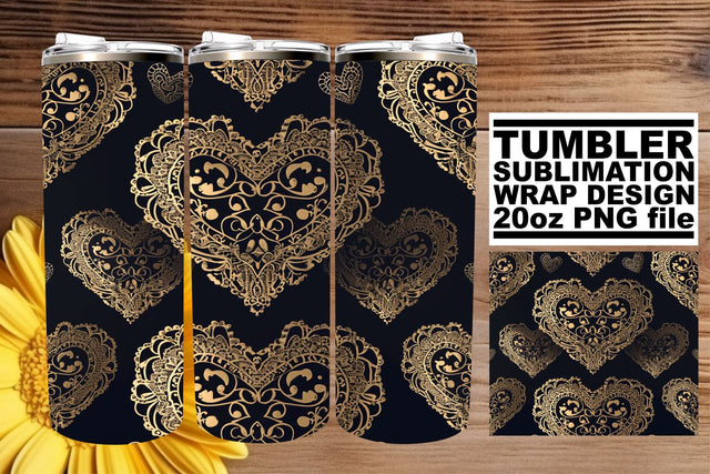Heartfelt Tumbler Art - Sublimation Symphony Sublimation afrosvg 
