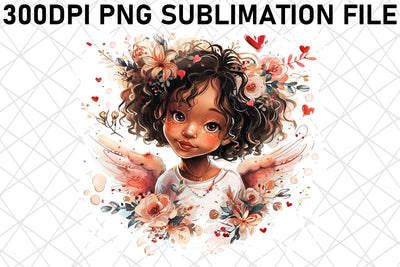 Heartfelt Valentine's Elegance: Sublimation Design Sublimation afrosvg 