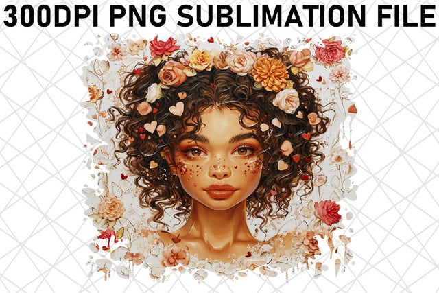 Heartfelt Valentine's Elegance: Sublimation Design Sublimation afrosvg 