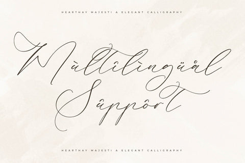 Hearthad Majestic - Elegant Calligraphy Font Storytype Studio 