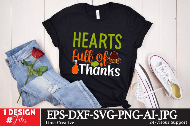 Hearts Full Of Thanks SVG Cut File SVG Insomnia Std 