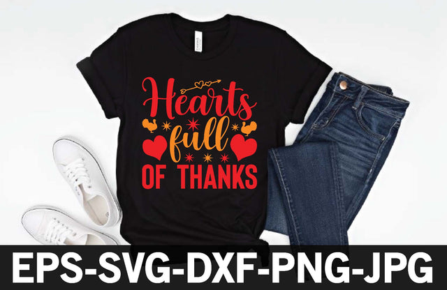 hearts full of thanks svg SVG designer krishna 