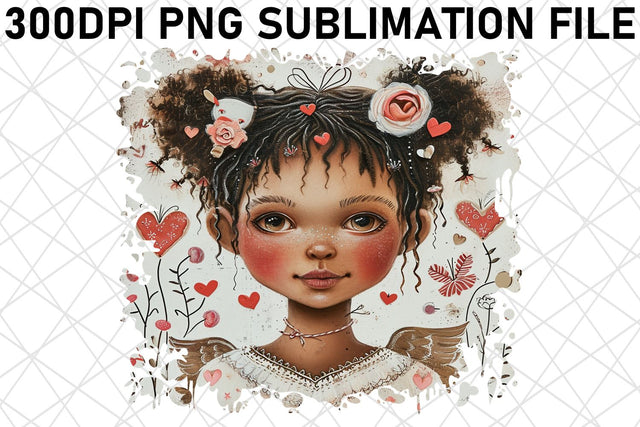 Heartsong of Love: Watercolor Sublimation Sublimation afrosvg 