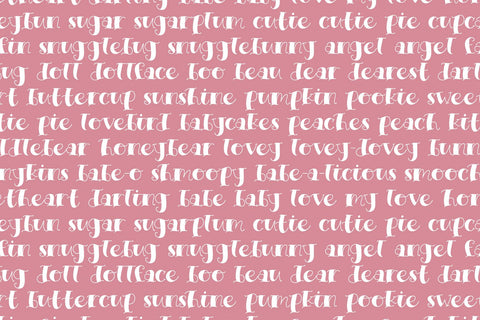 Heartstrings Serif Trio Font Beck McCormick 