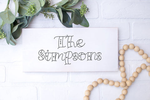 Heartstrings Serif Trio Font Beck McCormick 