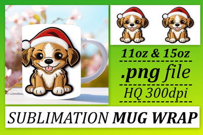Heartwarming Holiday 3D Embroidery Mug Sublimation afrosvg 