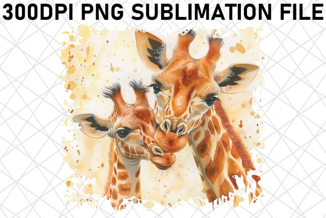 Heartwarming Mama & Baby Animal Sublimation Sublimation afrosvg 