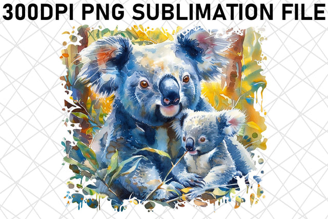 Heartwarming Mama & Baby Animal Sublimation Sublimation afrosvg 
