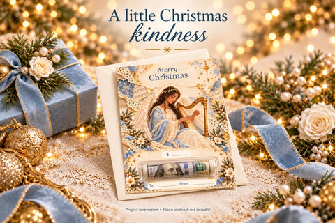 Heavenly Christmas Money Cards Sublimation BijouBay 