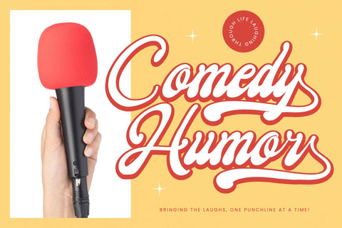 Heavenly Slices - Retro Bold Script Font Letterena Studios 