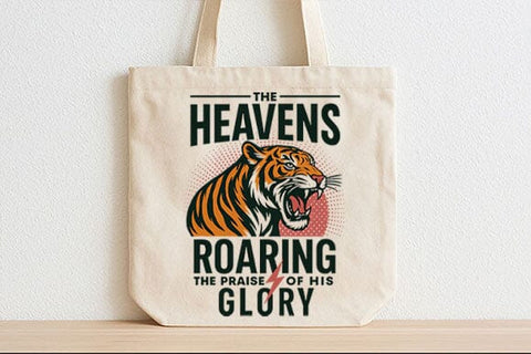 Heavens Roaring Praise of His Glory PNG SVG BillahCrafts 