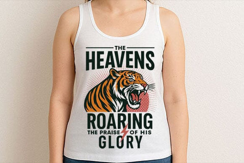 Heavens Roaring Praise of His Glory PNG SVG BillahCrafts 