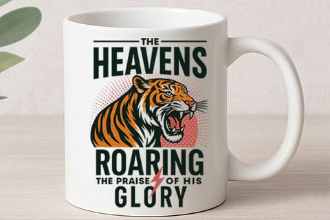Heavens Roaring Praise of His Glory PNG SVG BillahCrafts 