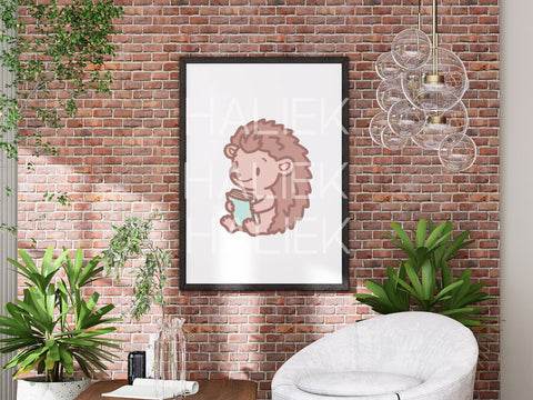 Hedgehog SVG Design Set SVG HalieKStudio 