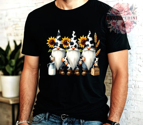 Heifer Cow Gnomes, Country Decor, Sunflower PNG, Digital Download, Sublimation Art, Farmhouse Graphics, Rustic Gnomes, Western Theme Sublimation Li Zamperini 