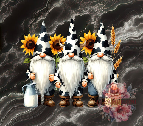 Heifer Cow Gnomes, Country Decor, Sunflower PNG, Digital Download, Sublimation Art, Farmhouse Graphics, Rustic Gnomes, Western Theme Sublimation Li Zamperini 