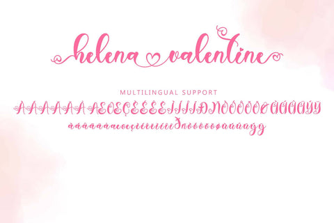 Helena Valentine Font Prasetya Letter 