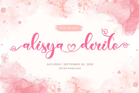 Helena Valentine Font Prasetya Letter 