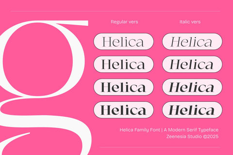 Helica Font Zeenesia Std 