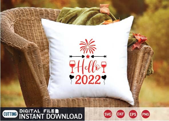 hello 2022 svg SVG designer krishna 
