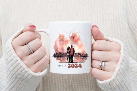 Hello 2024, New Year Sublimation Design SVG CraftLabSVG 