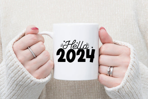 Hello 2024, New Year SVG Design SVG CraftLabSVG 