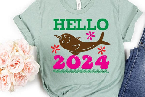 hello 2024 SVG Angelina750 