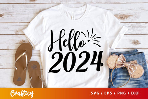 Hello 2024 SVG Design SVG Designangry 