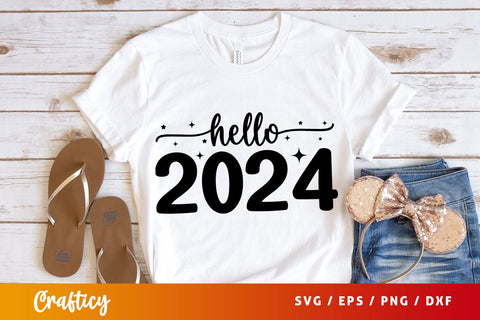 Hello 2024 SVG Design SVG Designangry 