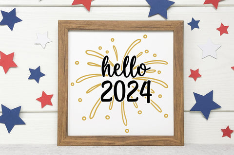 Hello 2024 Svg Design SVG Regulrcrative 