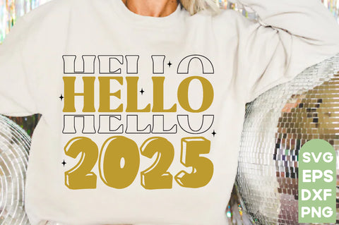 hello 2025,New Year SVG Bundle, 2025Svg, New Years Eve Shirt, SVG farhad farhad 
