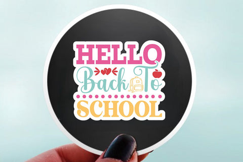 Hello back to school SVG Angelina750 