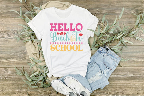 Hello back to school SVG Angelina750 