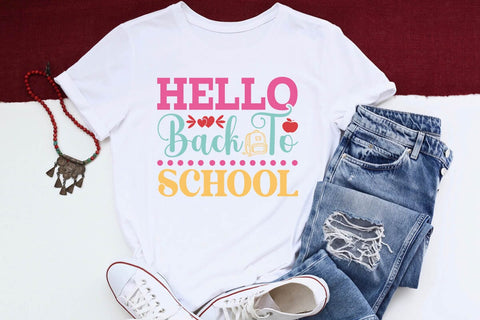 Hello back to school SVG Angelina750 