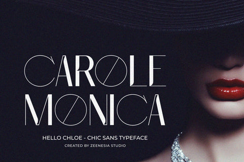 Hello Chloe Font Zeenesia Std 