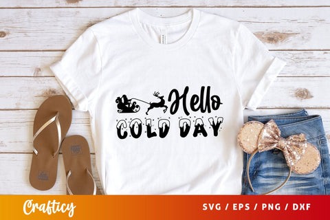 hello cold day Svg Design SVG Designangry 