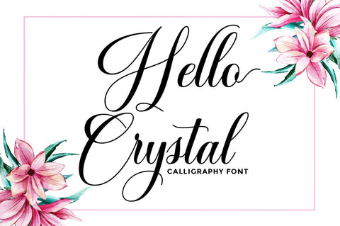 Hello Crystal SVG RomieStudio 