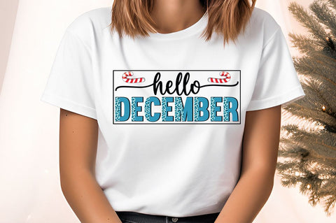 Hello december PNG Design Sublimation Designangry 