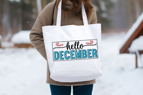 Hello december PNG Design Sublimation Designangry 