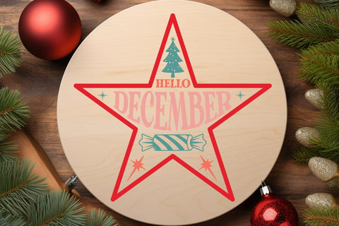 Hello december SVG Angelina750 