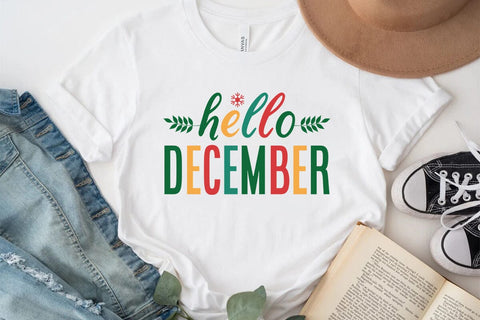 hello december SVG Angelina750 