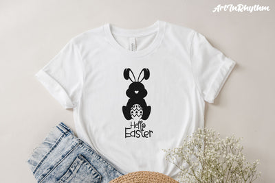 Hello Easter Bunny svg SVG Artinrhythm shop 
