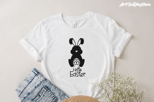 Hello Easter Bunny svg SVG Artinrhythm shop 