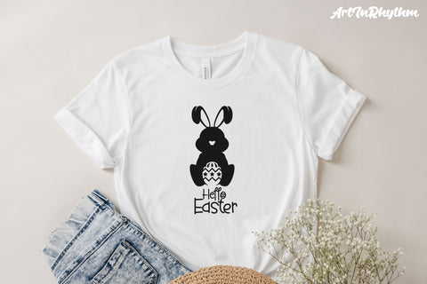 Hello Easter Bunny svg SVG Artinrhythm shop 