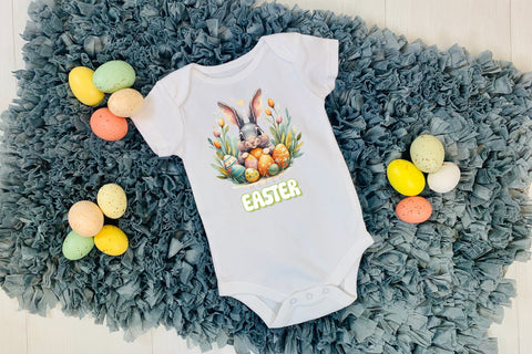 Hello Easter PNG Sublimation Design Sublimation CraftLabSVG 